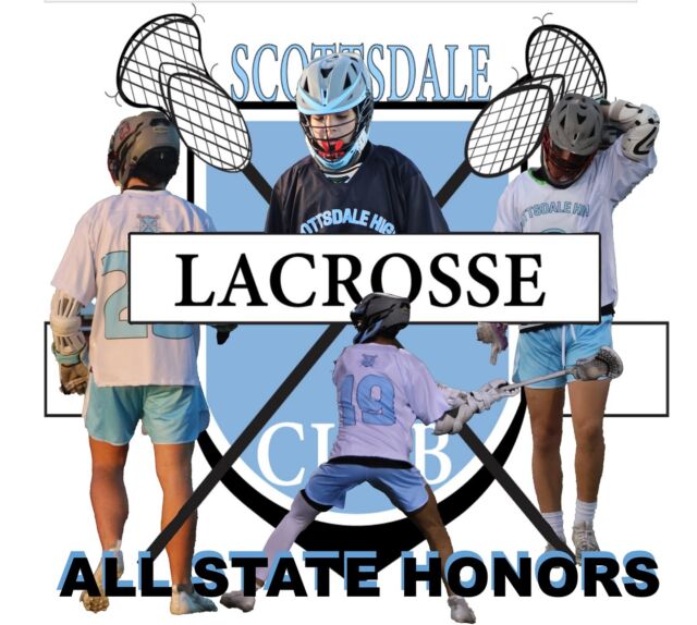 We would like to say congratulations to four of our players that have been recognized with All State Honors! #19 Elijah Banquil, #9 Harry Gurash, #23 Will Elfline and #30 Jack Berman who was recognized with Second Team! Great work boys! #lacrosse #lax #azlacrosseleague